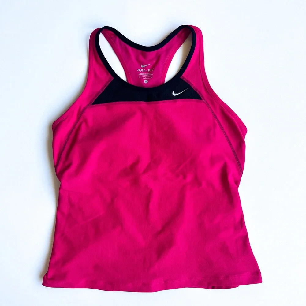 Nike Dri-Fit Pink Racerback Tank Top